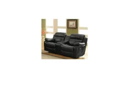 Sale American Furniture Galleries Marille Reclining Console Loveseat
