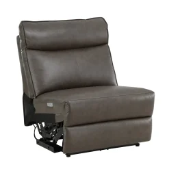 New American Furniture Galleries Maroni 6-Piece Modular Power Reclining Sectional
