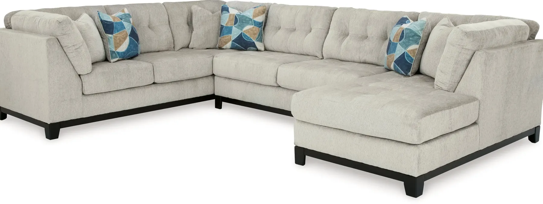 Hot American Furniture Galleries Maxon Place 3-Piece Sectional With Chaise