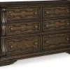 Clearance American Furniture Galleries Maylee 6-Drawer Dresser