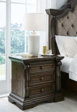 Discount American Furniture Galleries Maylee 3-Drawer Nightstand