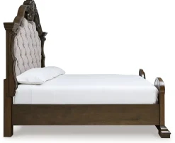 Fashion American Furniture Galleries Maylee Queen Upholstered Bed