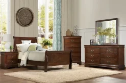 Discount American Furniture Galleries Mayville 6-Piece Twin Bedroom Set