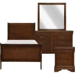 Discount American Furniture Galleries Mayville 6-Piece Twin Bedroom Set