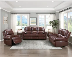 Online American Furniture Galleries McCall Power Double Reclining Sofa