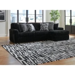 Fashion American Furniture Galleries Midnight-Madness 2-Piece Sectional Sofa with Chaise