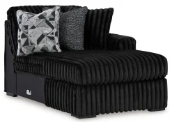 Fashion American Furniture Galleries Midnight-Madness 2-Piece Sectional Sofa with Chaise