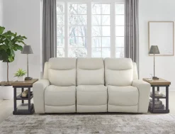 New American Furniture Galleries Mindanao Pwr Rec Sofa With Adj Headrest