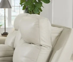 New American Furniture Galleries Mindanao Pwr Rec Sofa With Adj Headrest