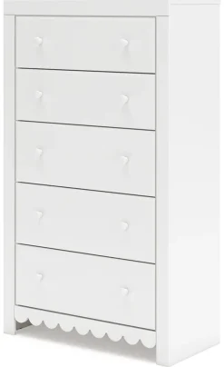 Online American Furniture Galleries Mollviney 5-Drawer Chest