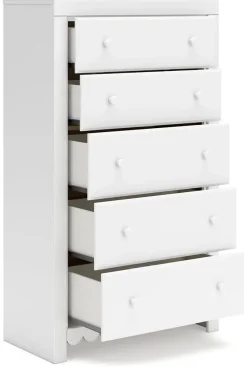 Online American Furniture Galleries Mollviney 5-Drawer Chest