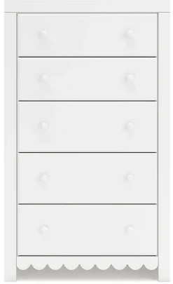 Online American Furniture Galleries Mollviney 5-Drawer Chest