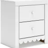 New American Furniture Galleries Mollviney 2-Drawer Nightstand