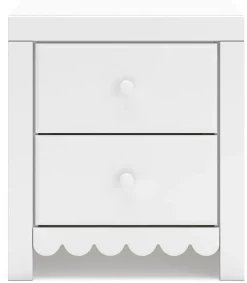 New American Furniture Galleries Mollviney 2-Drawer Nightstand