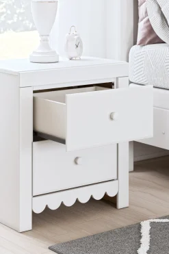 New American Furniture Galleries Mollviney 2-Drawer Nightstand