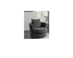 Clearance American Furniture Galleries Morelia Barrel Swivel Chair