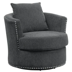 Clearance American Furniture Galleries Morelia Barrel Swivel Chair
