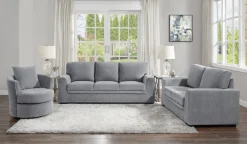 Discount American Furniture Galleries Morelia Barrel Swivel Chair