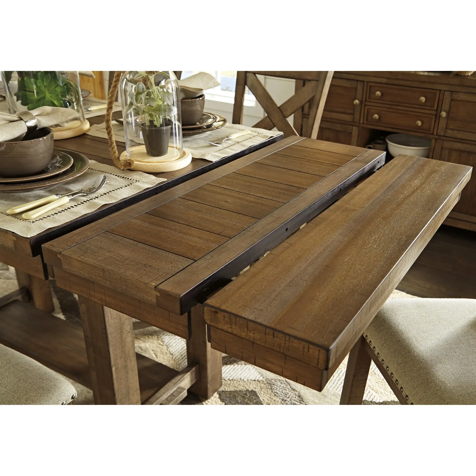 Sale American Furniture Galleries Moriville 5-Piece Counter Height Set