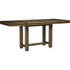 Hot American Furniture Galleries Moriville Rect. Dining Room Counter Extension Table