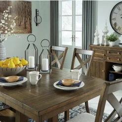 Online American Furniture Galleries Moriville Rectangular Dining Room Extension Table