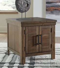 Hot American Furniture Galleries Moriville Rectangular End Table