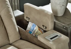 Hot American Furniture Galleries Next-Gen DuraPella Pwr Recliner/Adj Headrest