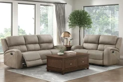 Best American Furniture Galleries Pagosa Double Reclining Sofa