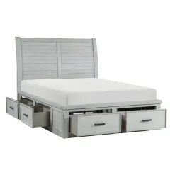 Clearance American Furniture Galleries 1337 6-Piece King Storage Bedroom Set