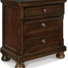 New American Furniture Galleries Porter 2-Drawer Nightstand