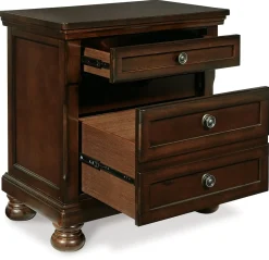New American Furniture Galleries Porter 2-Drawer Nightstand