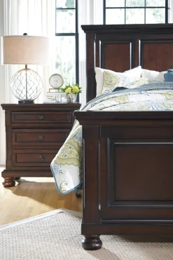 New American Furniture Galleries Porter 2-Drawer Nightstand
