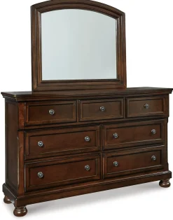 Best American Furniture Galleries Porter 6-Piece Queen Storage Bedroom Set