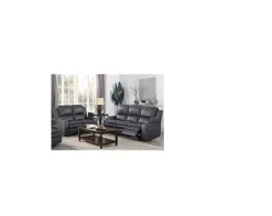 Outlet American Furniture Galleries 126 Power Reclining Sofa and Loveseat