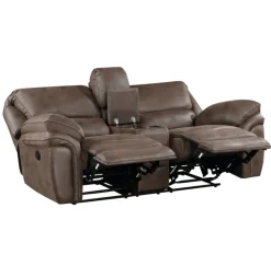 Online American Furniture Galleries Proctor Dual Manual Reclining Loveseat