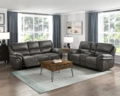 Clearance American Furniture Galleries Proctor 2-Piece Power Reclining Living Room Set