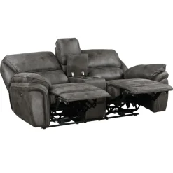 Clearance American Furniture Galleries Proctor 2-Piece Power Reclining Living Room Set
