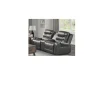 Best American Furniture Galleries Putnam Double Glider Reclining Loveseat