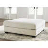 Fashion American Furniture Galleries Rawcliffe Oversized Accent Ottoman
