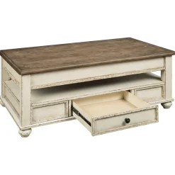 Sale American Furniture Galleries Realyn Lift-Top Cocktail Table