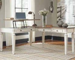 Best American Furniture Galleries Realyn 2-Piece Home Office Desk