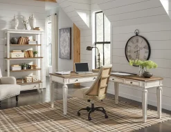Best American Furniture Galleries Realyn 2-Piece Home Office Desk