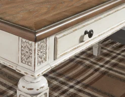 Best American Furniture Galleries Realyn 2-Piece Home Office Desk