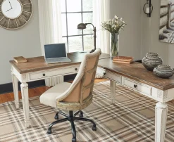 Best American Furniture Galleries Realyn 2-Piece Home Office Desk