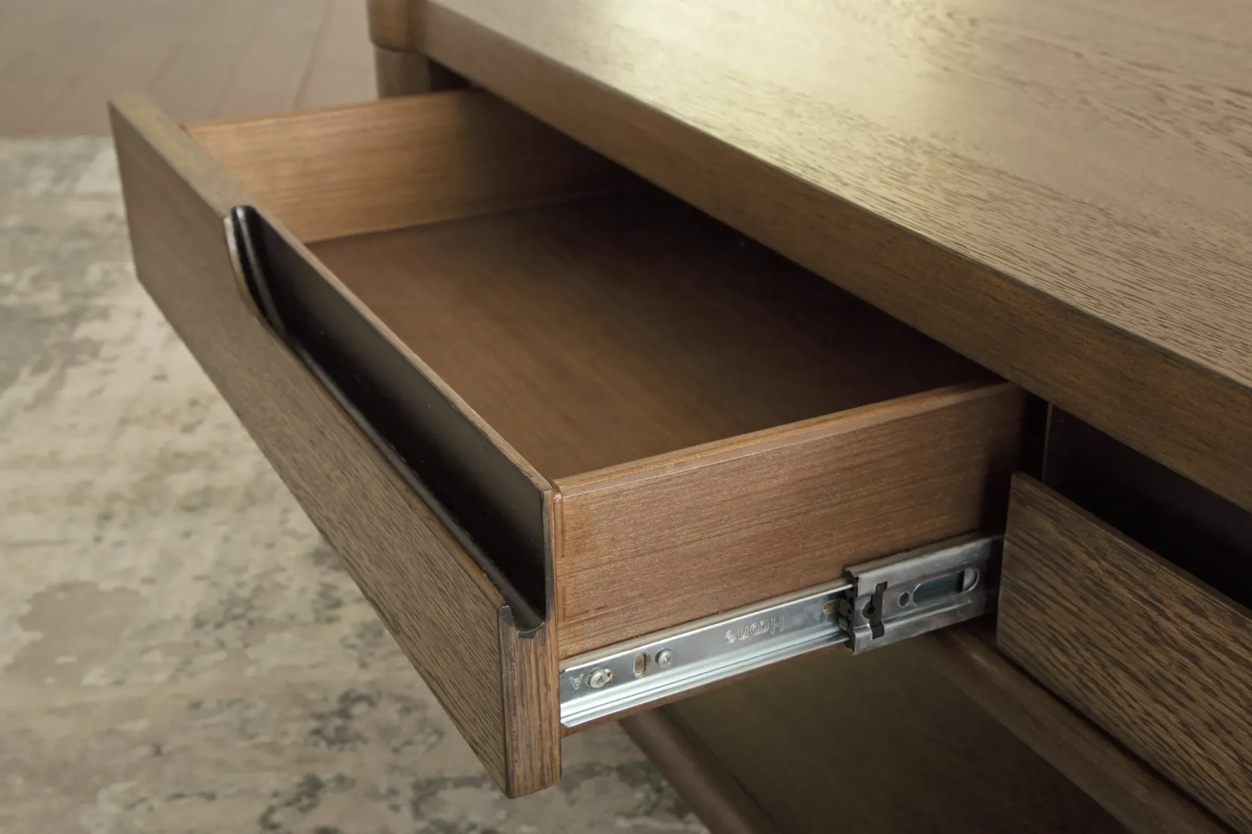 Fashion American Furniture Galleries Roanhowe Rectangular Cocktail Table