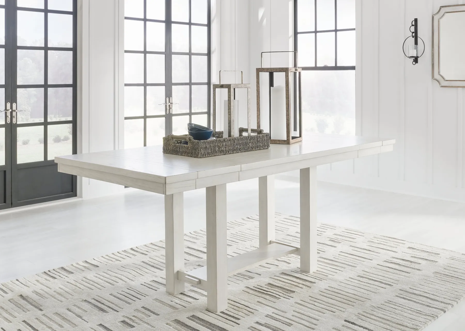 Discount American Furniture Galleries Robbinsdale Counter Height Dining Extension Table