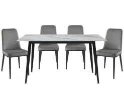 Best American Furniture Galleries Salerno 5-Piece Dining Set