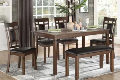 Hot American Furniture Galleries Salton 6-Piece Dining Pack
