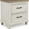 Outlet American Furniture Galleries Shaybrock 2-Drawer Nightstand