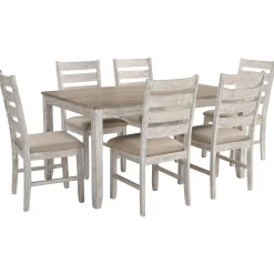 Outlet American Furniture Galleries Skempton 7-Piece Dining Set